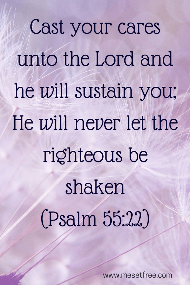 cast your cares unto the lord